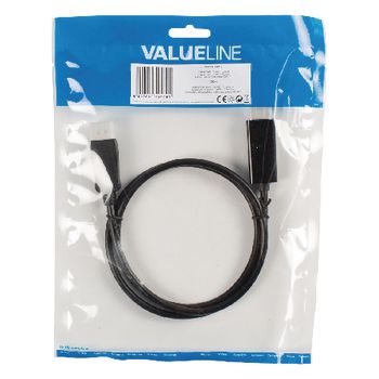 VLCP37100B10 Displayport kabel displayport male - hdmi-connector 1.00 m zwart Verpakking foto